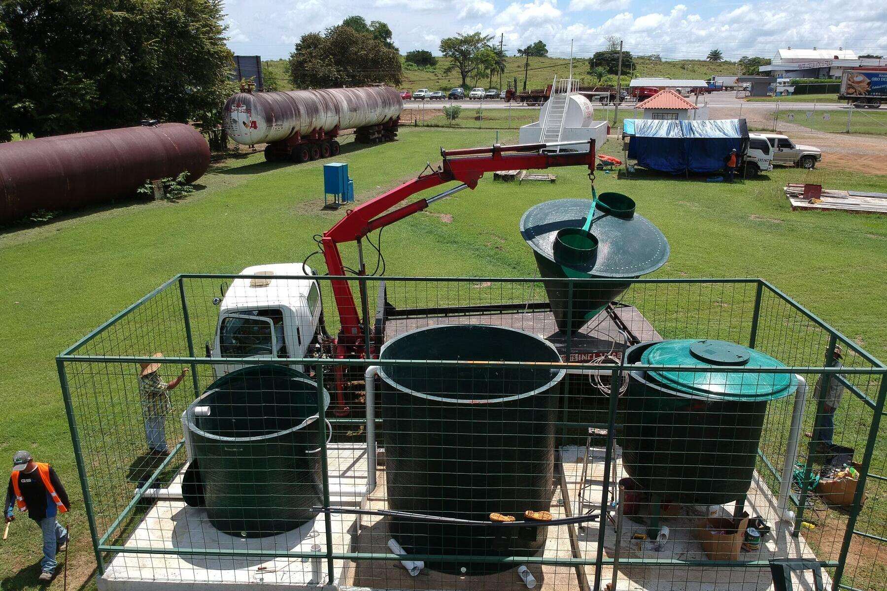 Tratamiento de agua — sistema instalado